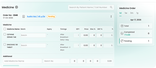 Turn prescriptions into dispensing workflows without extra handoffs screenshot